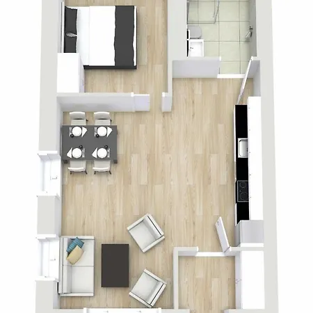 Luxury Downtown - Ap 205 شقة ترومسو